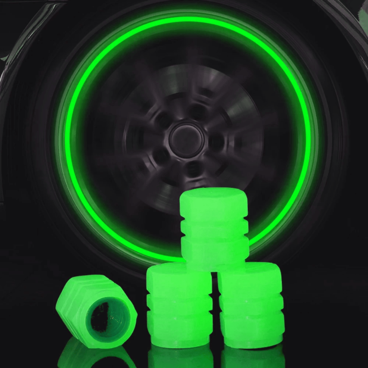 GlowRide™ Valve Caps
