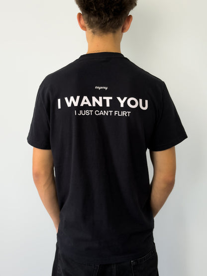 I Just Can't Flirt Hoodie