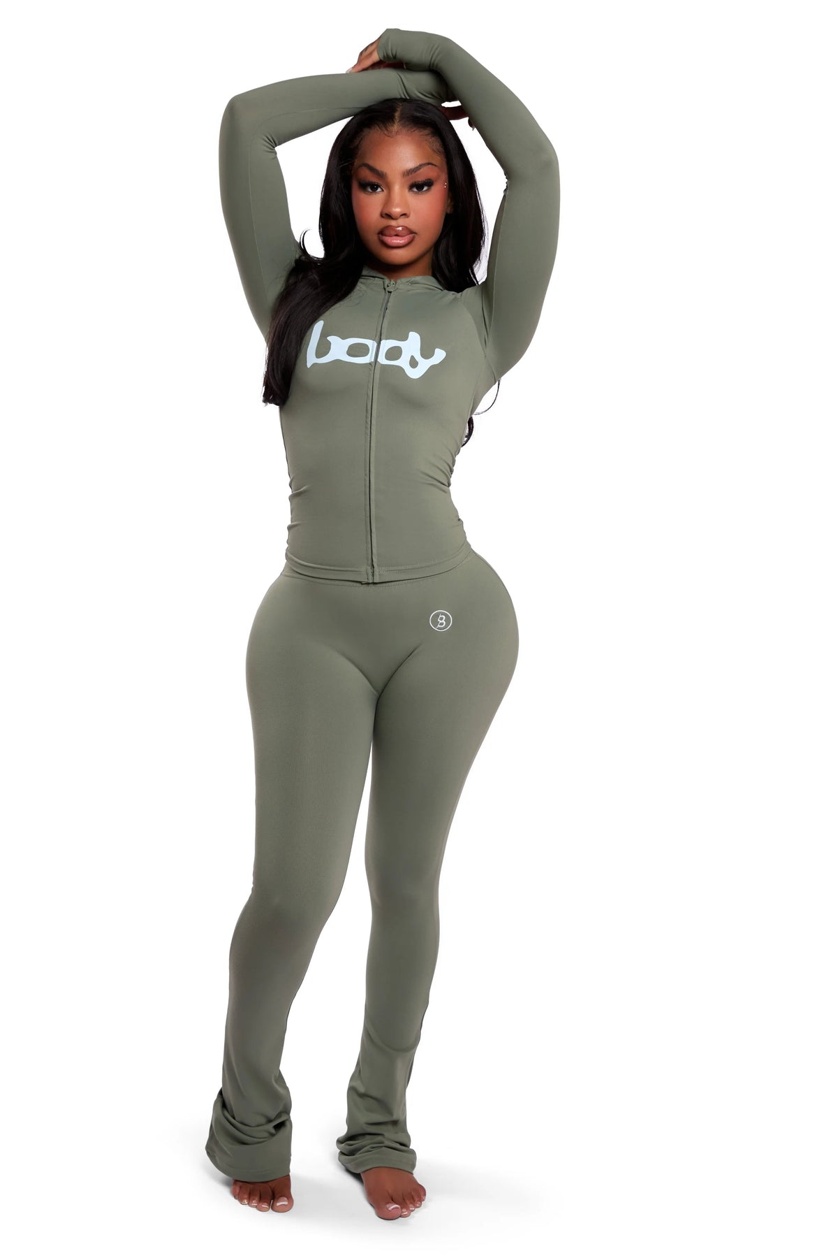 Contour Active — Sculpt-Fit Hooded Flare Set