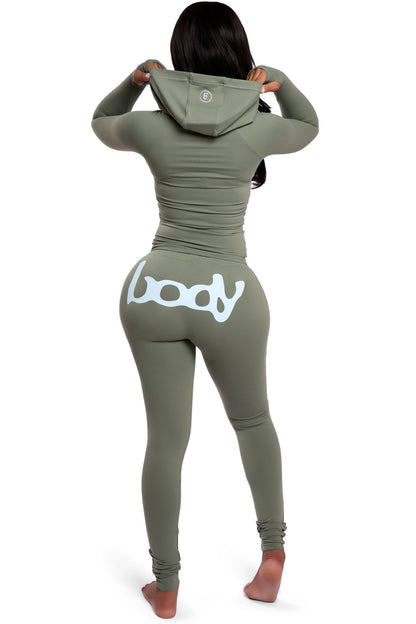 Contour Active — Sculpt-Fit Hooded Flare Set