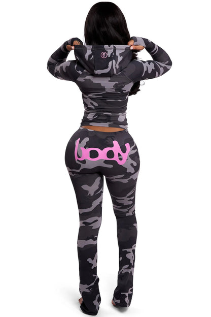 Contour Active — Sculpt-Fit Hooded Flare Set