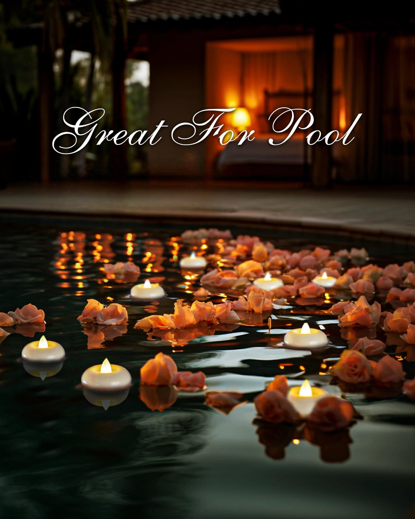 AquaGlow™ - Floating LED Candle
