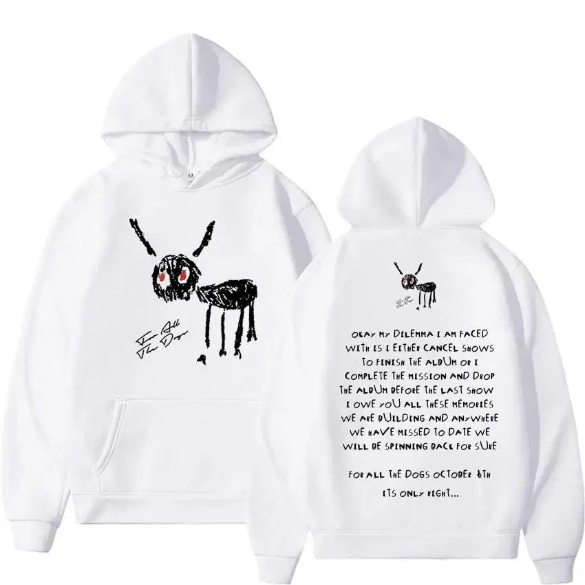 For All The Dogs Unisex Oversized Hoodie
