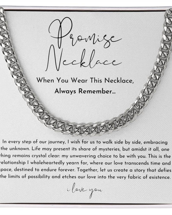 Boyfriend Promise Necklace